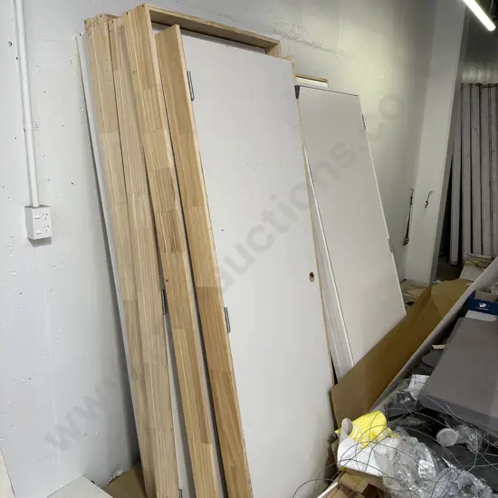 Internal doors/frames (not true) and 2 sliders