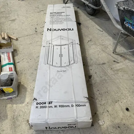 New boxed shower 3pc