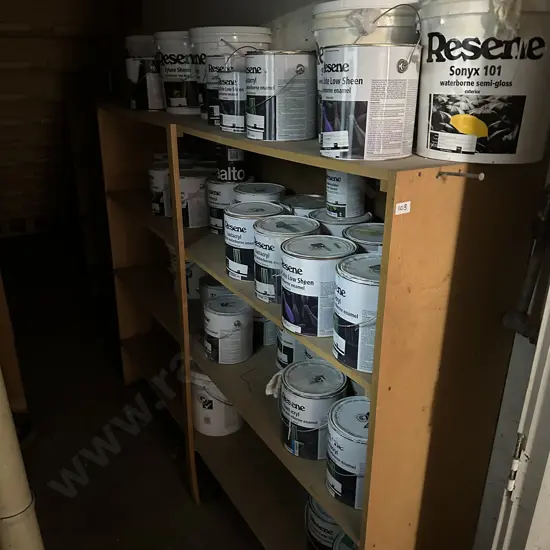 Large lot of paint