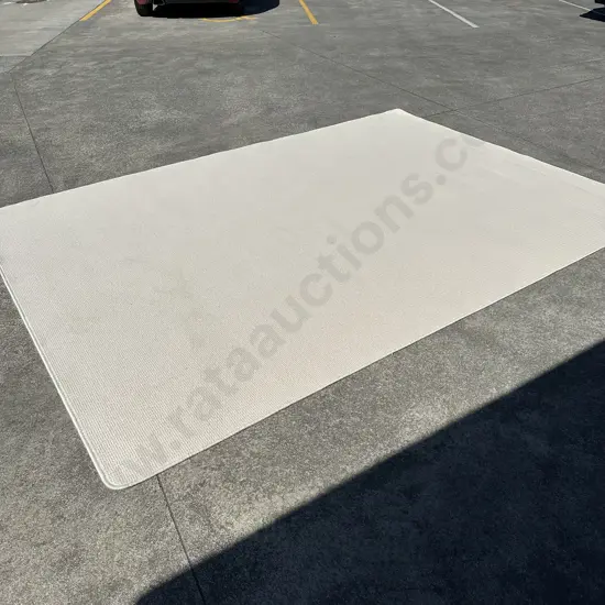 Wool carpet 2.5 x 3.5m Cream- good condition