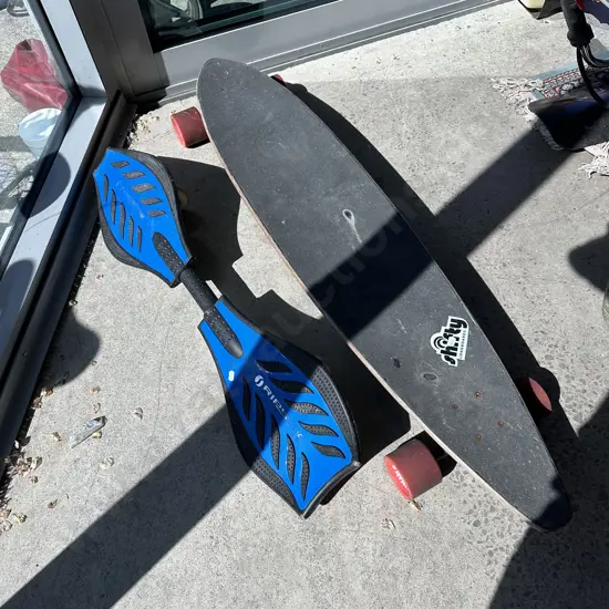 Shifty longboard & ripstick