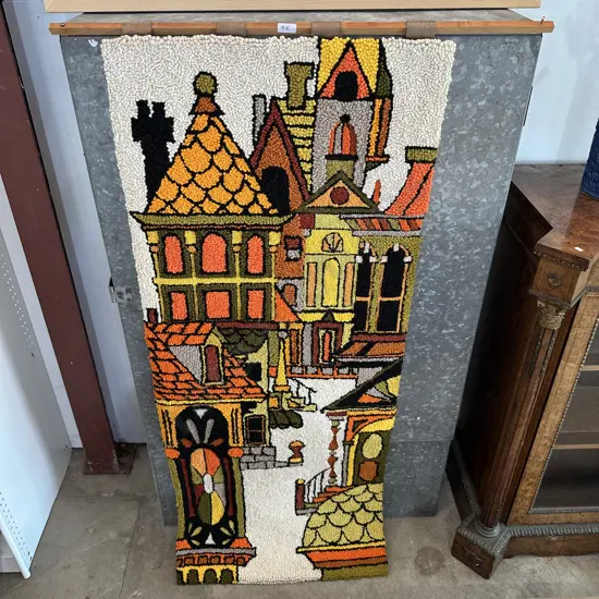 Vintage woolen hanging