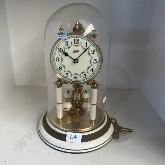 Glass dome clock