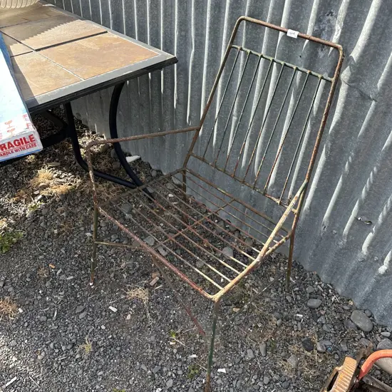 metal wire garden ornament