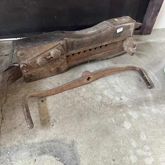 Timber jack, made in Thames NZ pre 1900