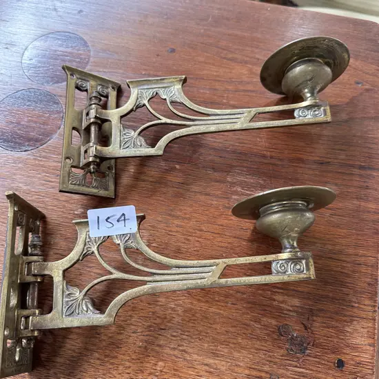 Pr Brass Art Nouveau paino sconce