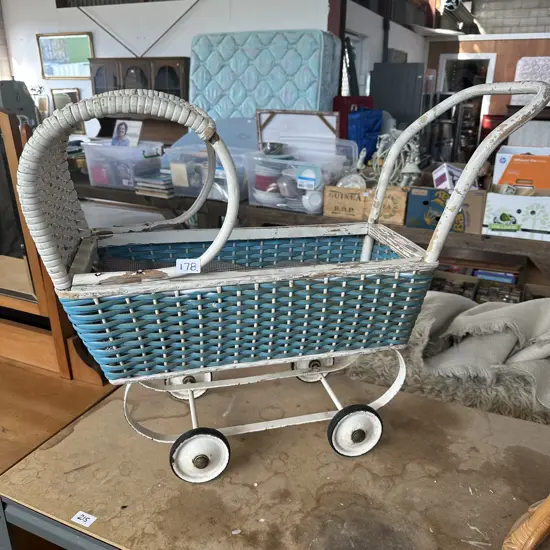 Vintage dolls pram