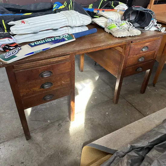 Oak desk