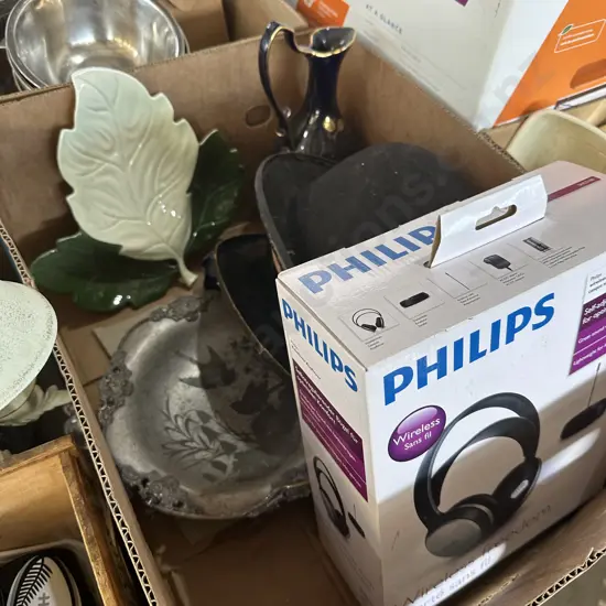 Wireless headphones, Carltonware etc