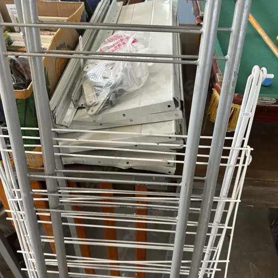 Shelving, airers , kiddy gate