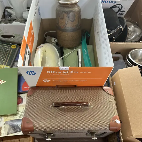 Projectors, pottery etc