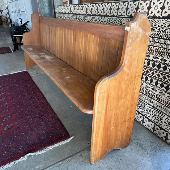 Rimu church pew 2.4m