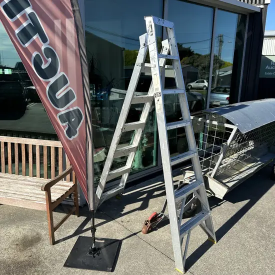 Folding 6 foot ladder