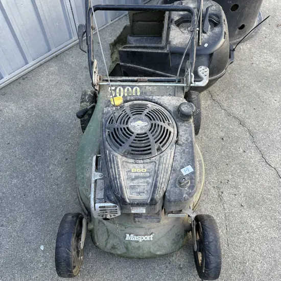 Masport commercial series 190cc mower