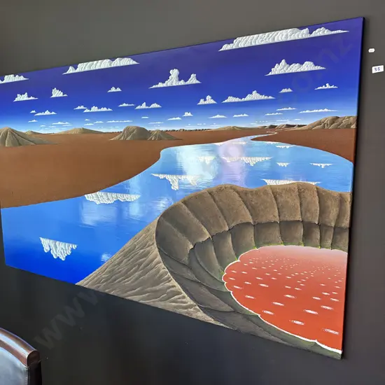 CRATER OF LIFE 2140x1220 in the East African Rift Valley where mankind started. Gallery price approx 25k