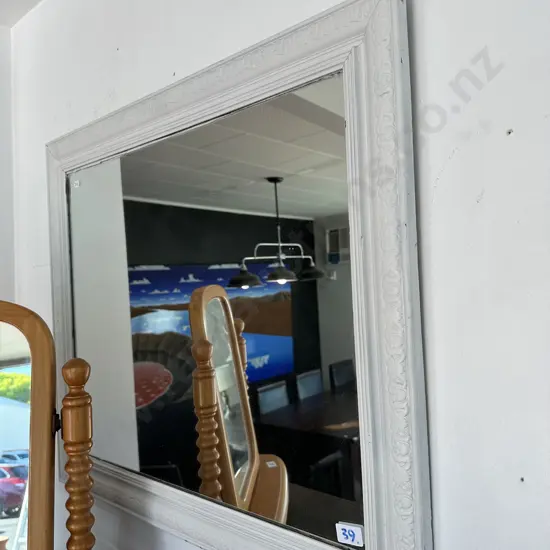 vintage frame mirror