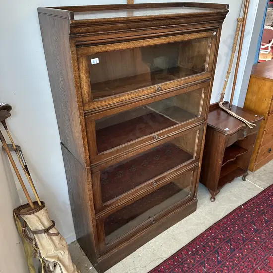 Globe Wernicke Antique Oak Bookcase