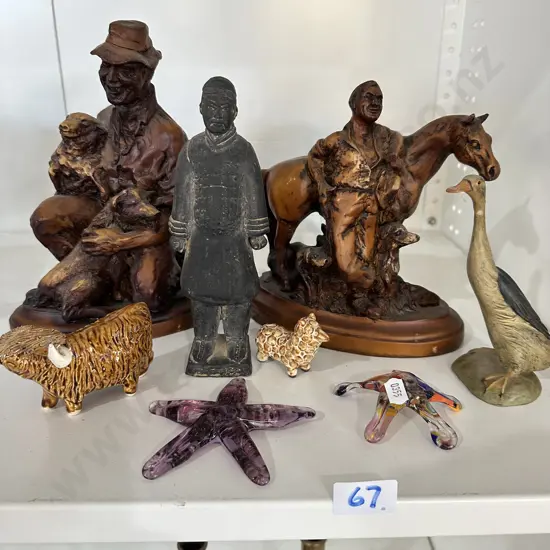 figures inc art glass starfish