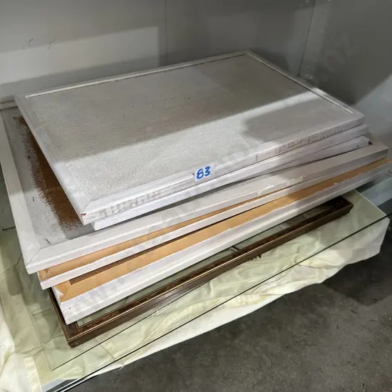 Pin boards, glass, etc