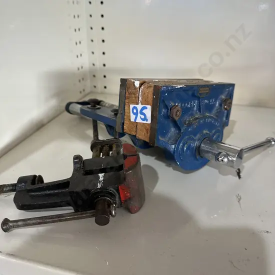 Wood vice and mini metal vice
