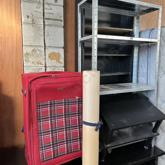 Shelves, paper, cases