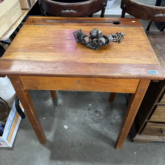 Old school desk