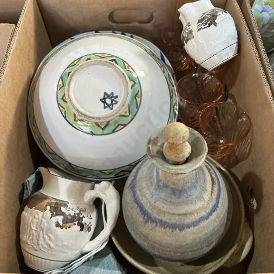 Pottery etc