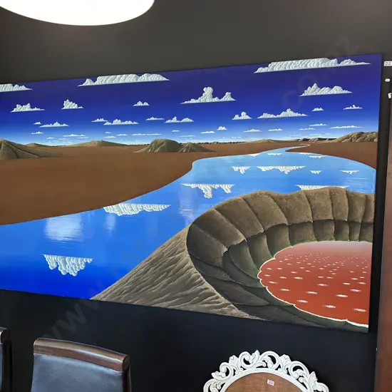 CRATER OF LIFE 2140x1220 in the East African Rift Valley where mankind started. Gallery price approx 25k