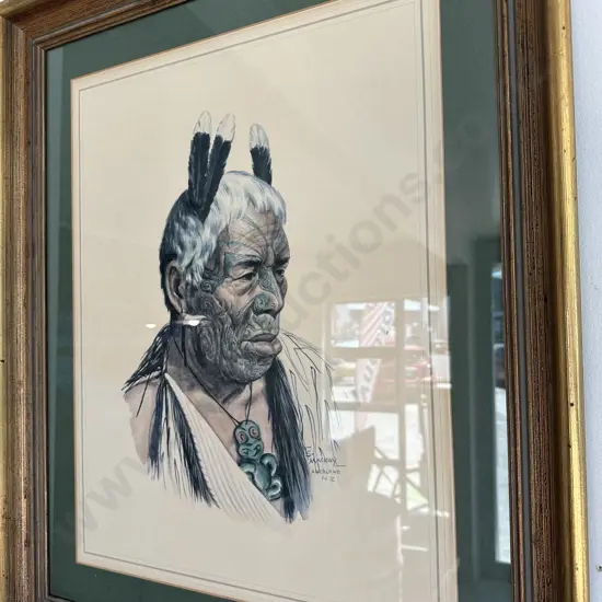 Maori Chief - Tumai Tawhite by S. Mackay (copy)