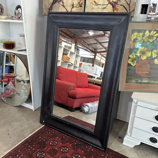 Large wooden frame mirror 1500 x 1000