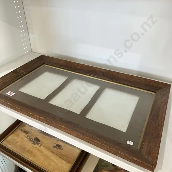 Oak picture frame