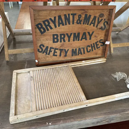 Tray and wash board