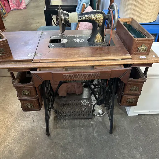 Singer sewer- borer holed