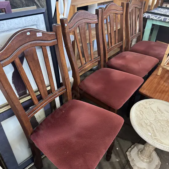4 chairs and table