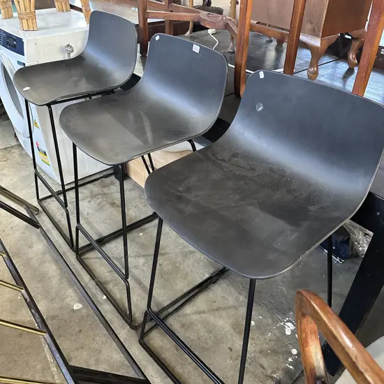 3 x bar stools