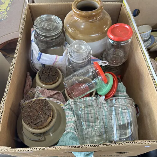 Agee jars, crock etc