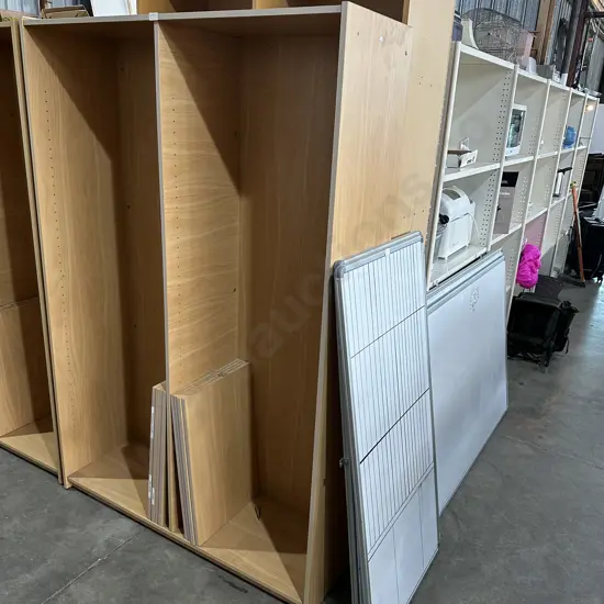 Office shelving unit 1800 x 1200