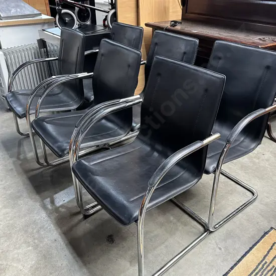 Set 6 office chairs