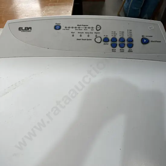 Tidy auto washer but has cracked lid