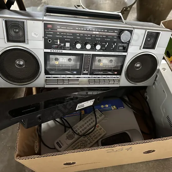 Twin tape deck and electricals