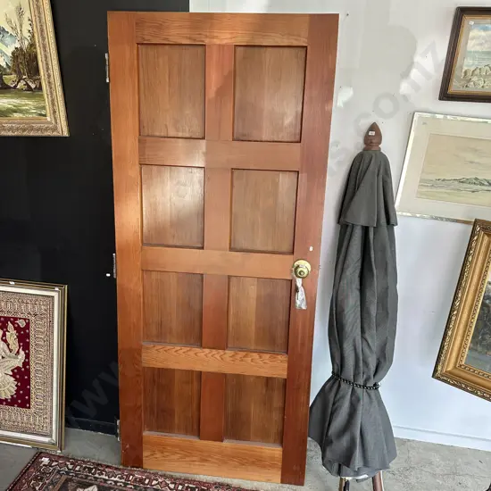 Cedar door
