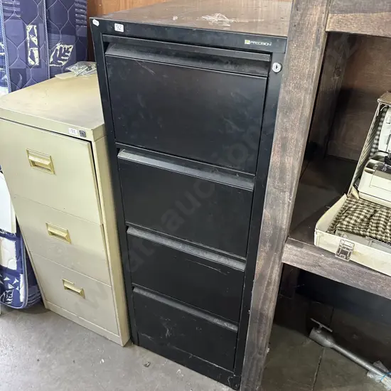 4 drawer file with key