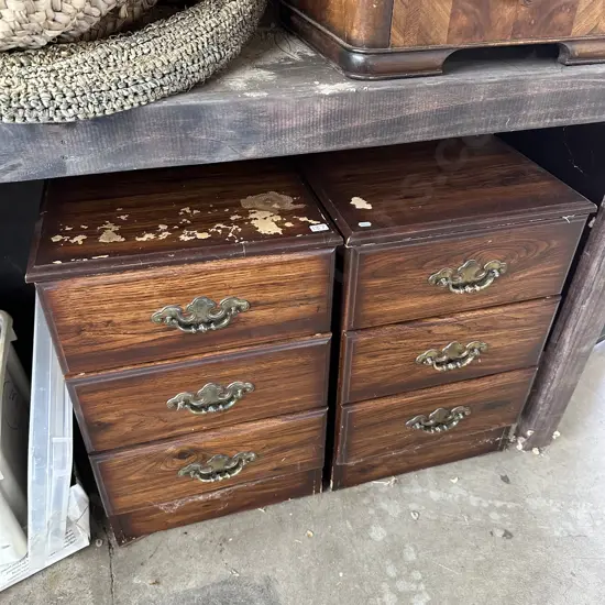 Pr side drawers as is