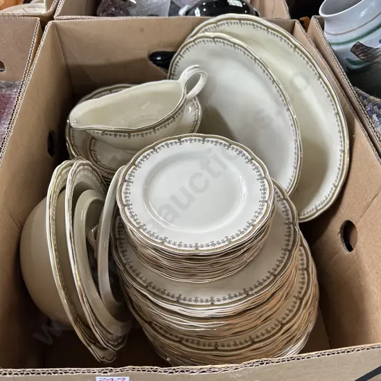 Large dinner service
