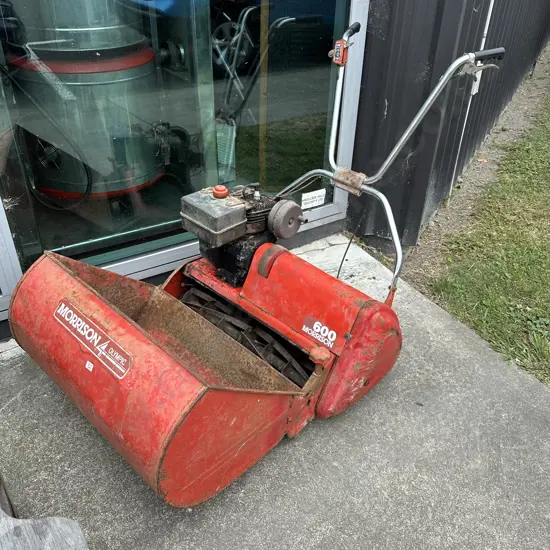 Reel mower -working (but does need choke spring)