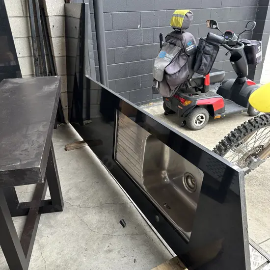 Granite kitchen bench top