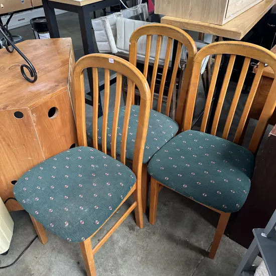3 dining chairs