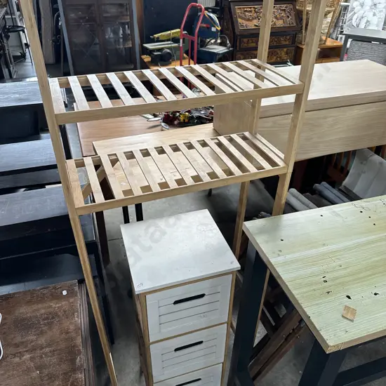 Wardrobe shelf and storage