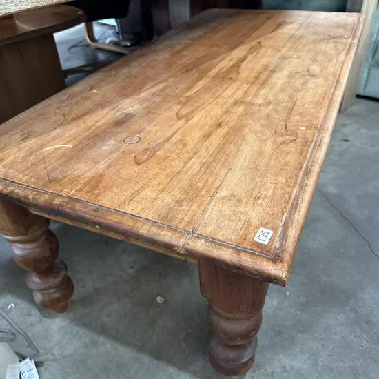 Teak coffee table