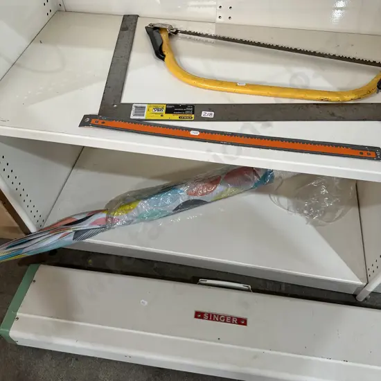 Tools and knitting , umbrella